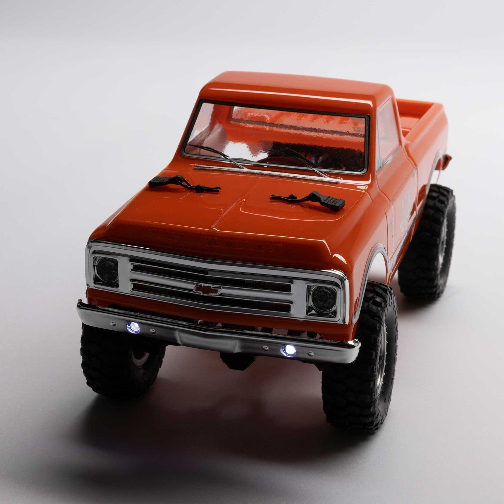 Axial 1/24 SCX24 1967 Chevrolet C10 4WD Brushed Truck RTR, Orange