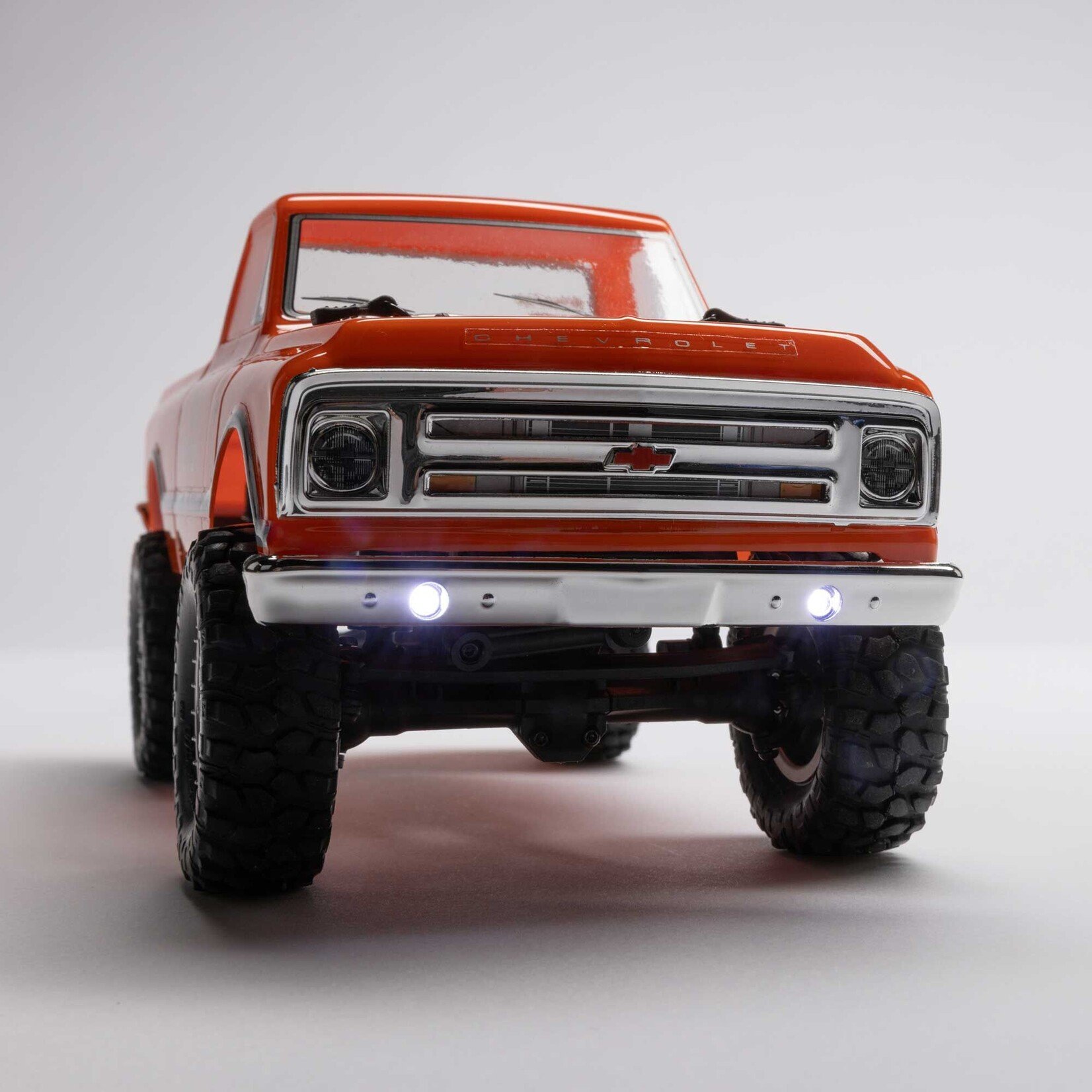 Axial 1/24 SCX24 1967 Chevrolet C10 4WD Brushed Truck RTR, Orange
