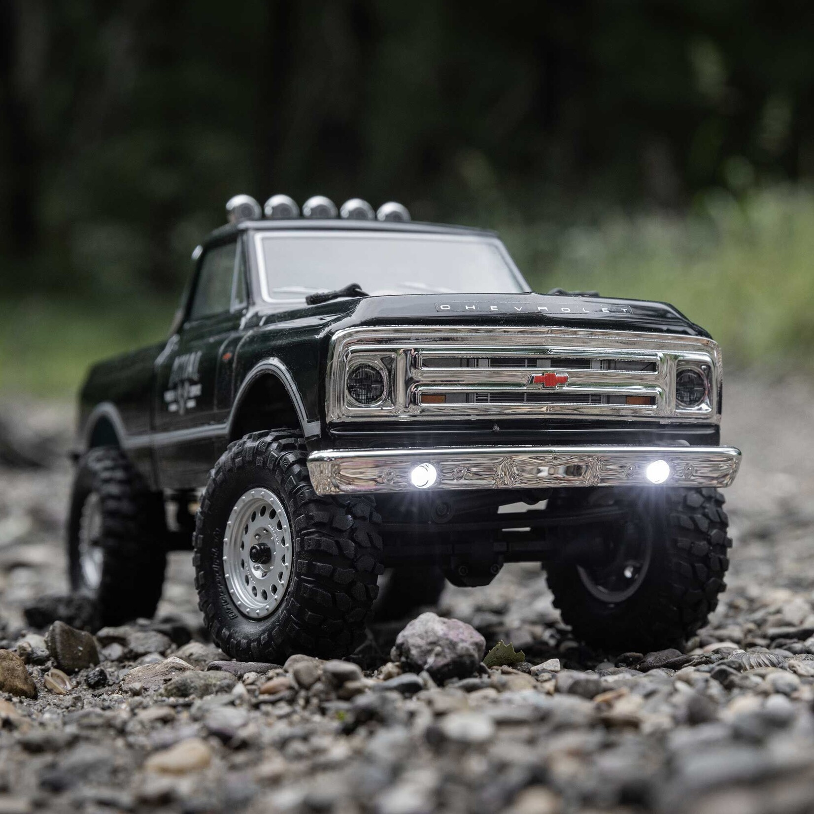 Axial 1/24 SCX24 1967 Chevrolet C10 4WD Brushed Truck RTR, Black