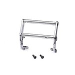 Traxxas Push bar, bumper, chrome (assembled) (fits #9835 bumper)