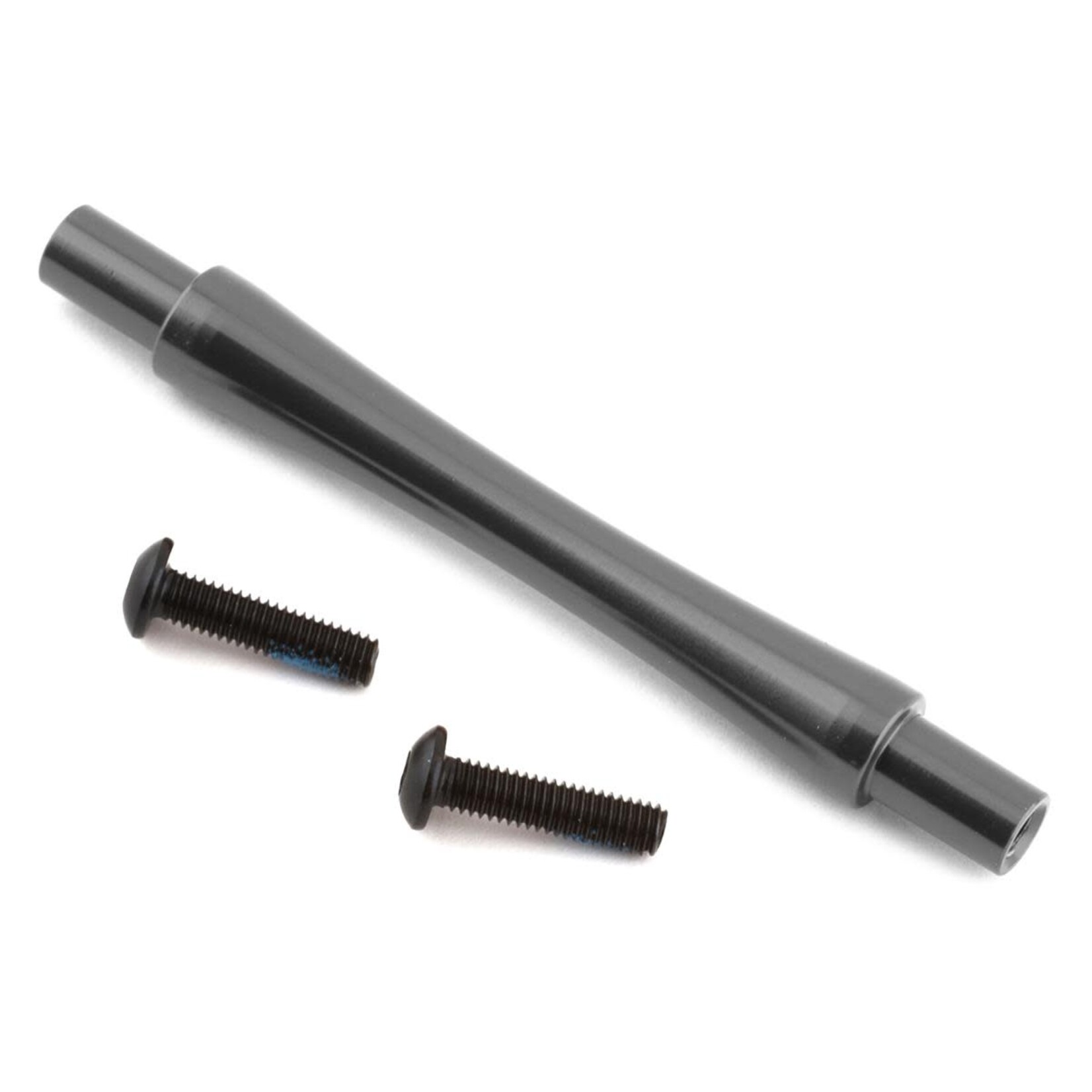 Traxxas Axle, wheelie bar, 6061-T6 aluminum (gray-anodized)