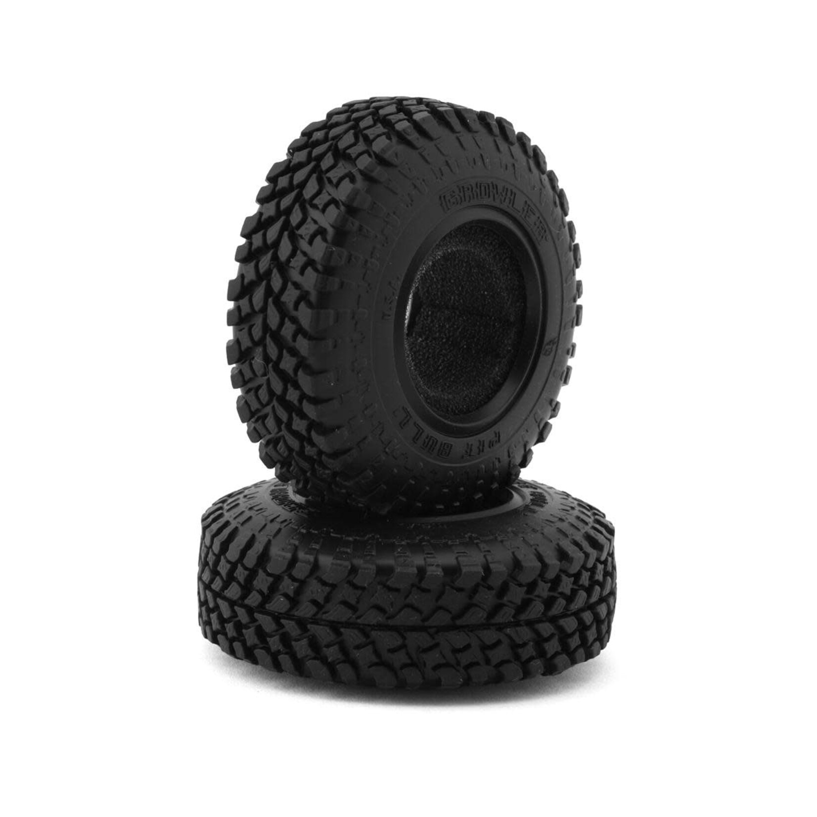 Pitt Bull RC 1.0" Growler Micro Crawler Tires (2) (Alien) w/Foam Inserts