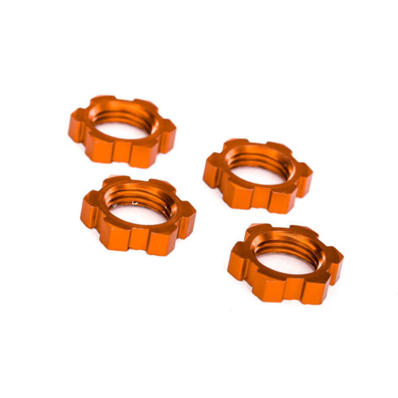 Traxxas 17mm Wheel Nuts Splined Orange