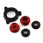 Team Brood Racing Velvet Shock 4mm Extended Travel Cartridge (Red) (2)