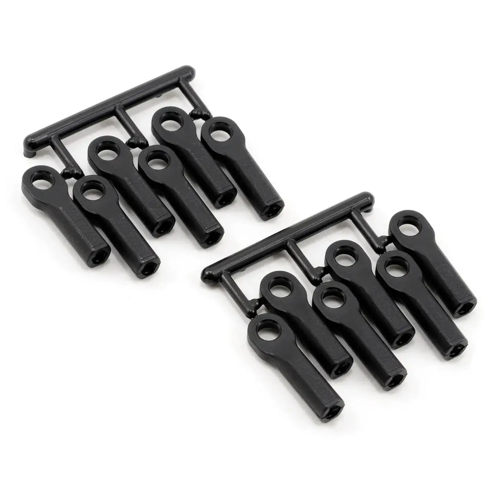 RPM Long Traxxas Turnbuckle Rod End Set (Black) (12)