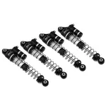 AX24 52mm Aluminum Oil-Filled Long Travel Reservoir Shocks (Black) (4)