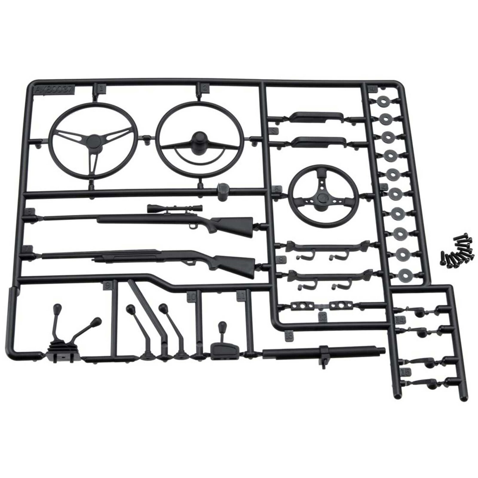 Axial Interior Detail Parts - Black