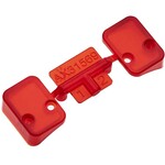 Axial Tail Light Lense-red