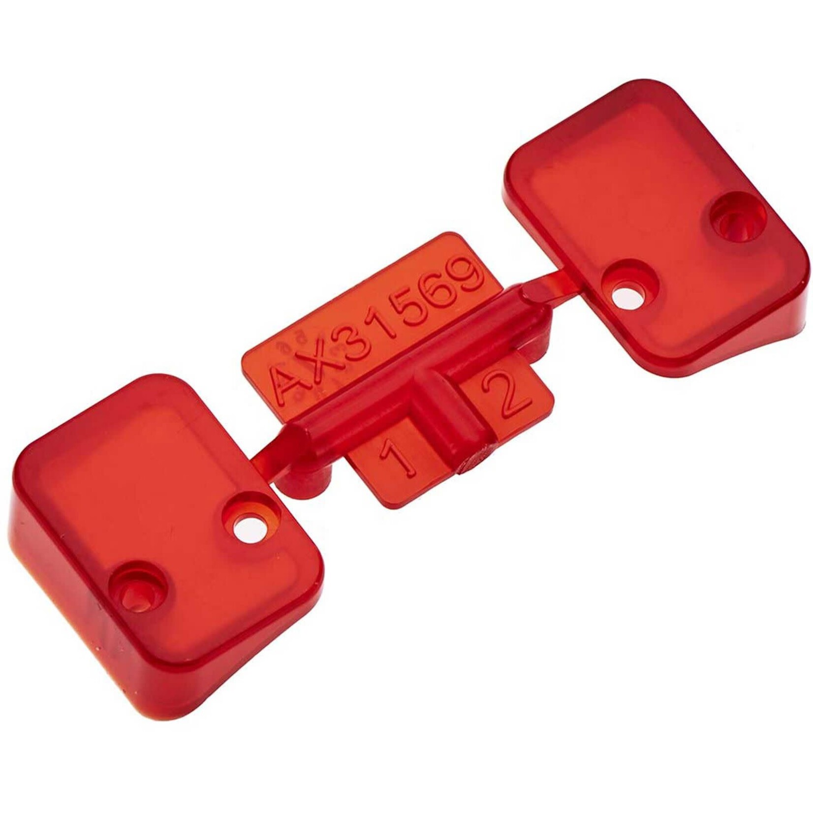 Axial Tail Light Lense-red
