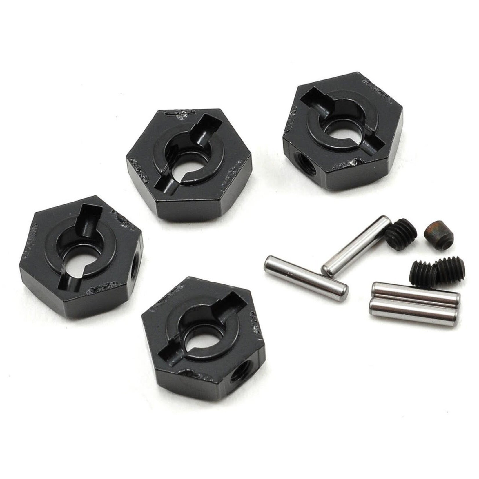 Axial Aluminum Hub Narrow 12mm Black (4)