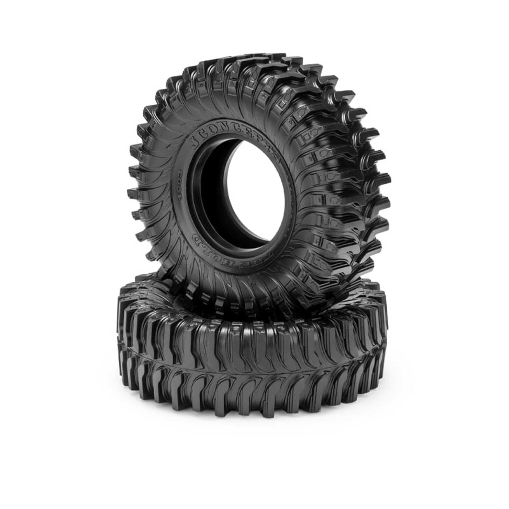 JConcepts 1/10 The Holds 2.2" Crawler Tires with Inserts, Green Compound (2)