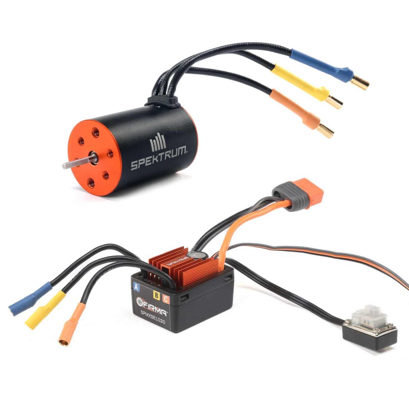 Spektrum Firma 30A Brushless Smart ESC / 4500Kv Motor Combo: Minis