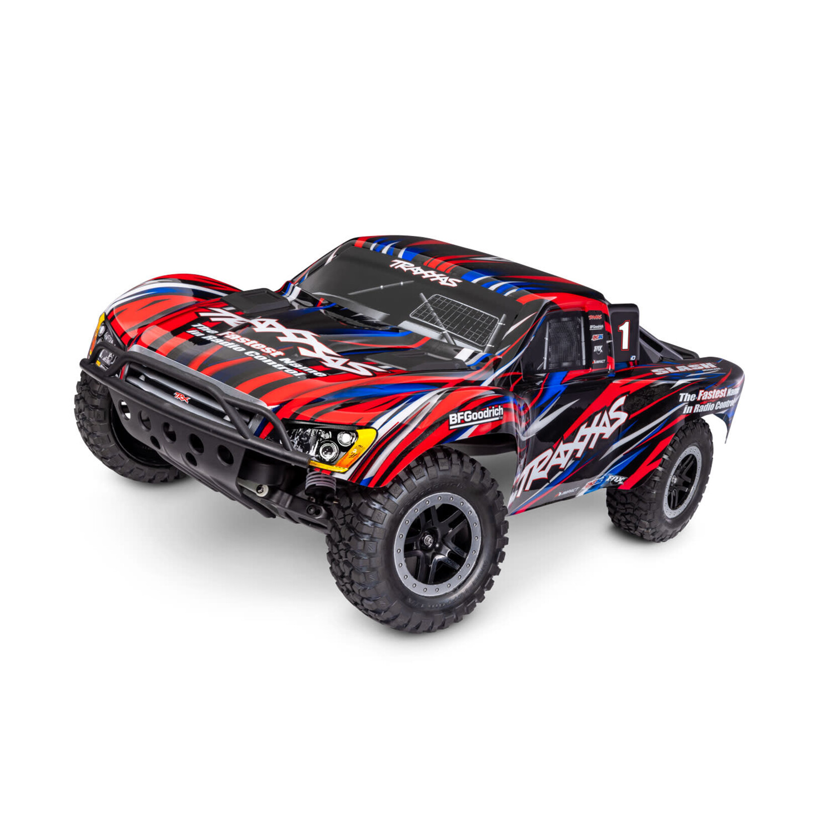 Traxxas 1/10 Slash 2WD BL-2s Heavy Duty - RED