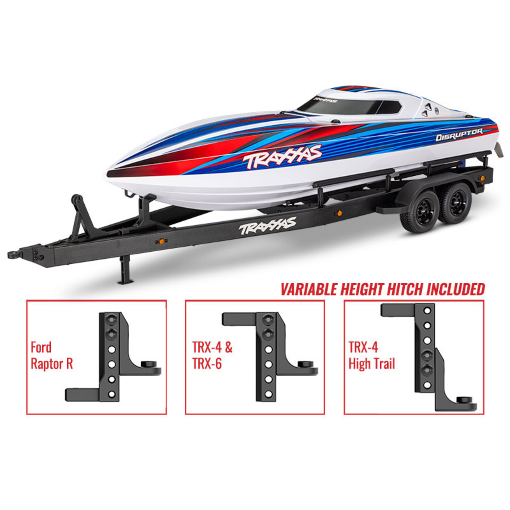 Traxxas 31″ Tandem-Axle Boat Trailer