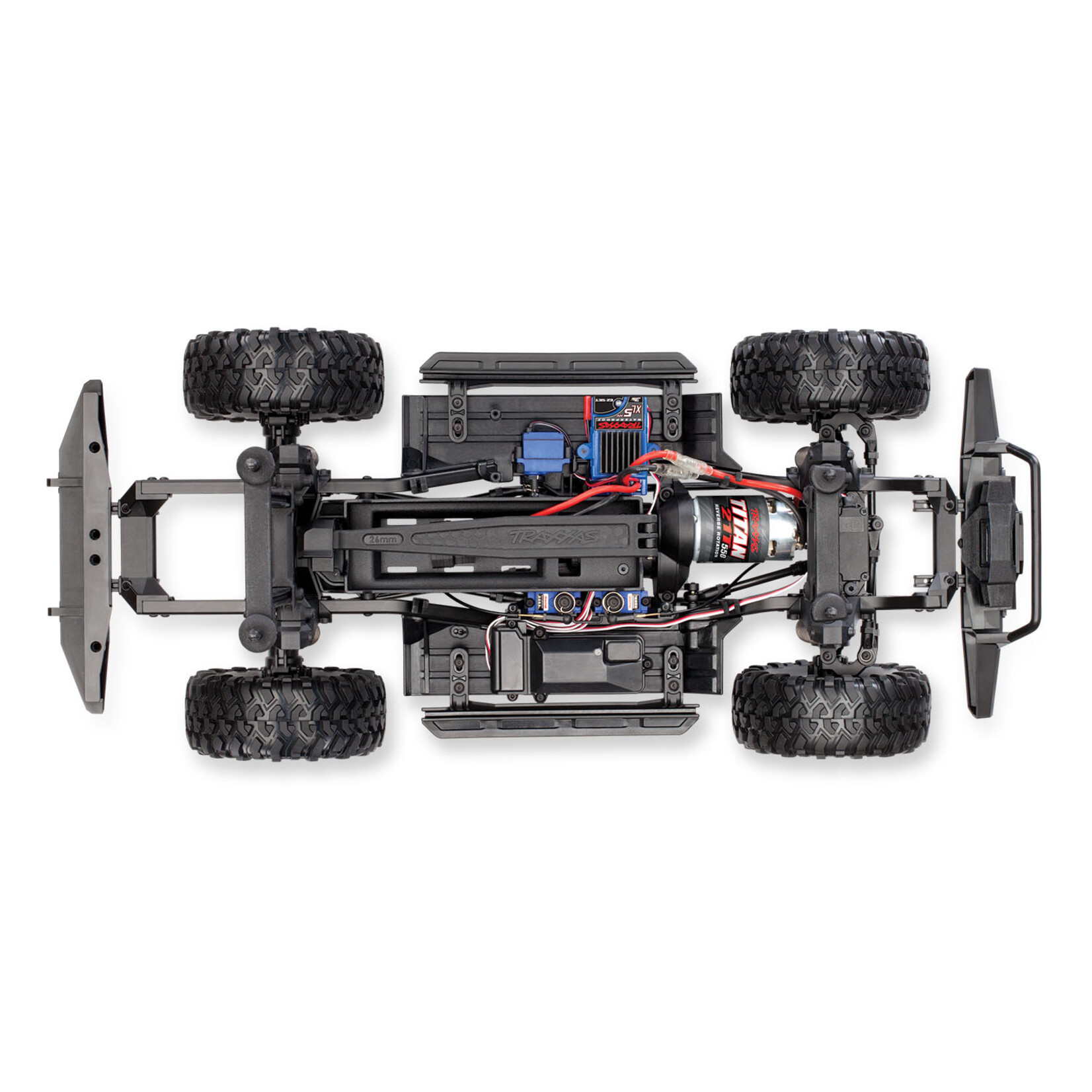 Traxxas TRX-4 Land Rover Crawler with XL5 HV - RED