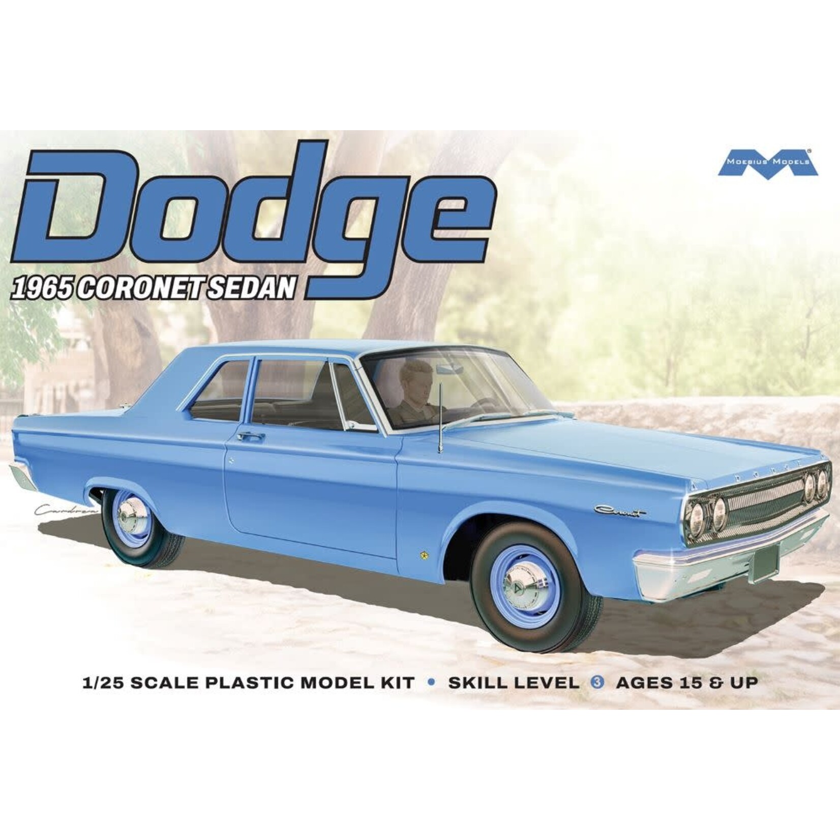 Moebius 1/25 1965 Dodge Coronet Sedan