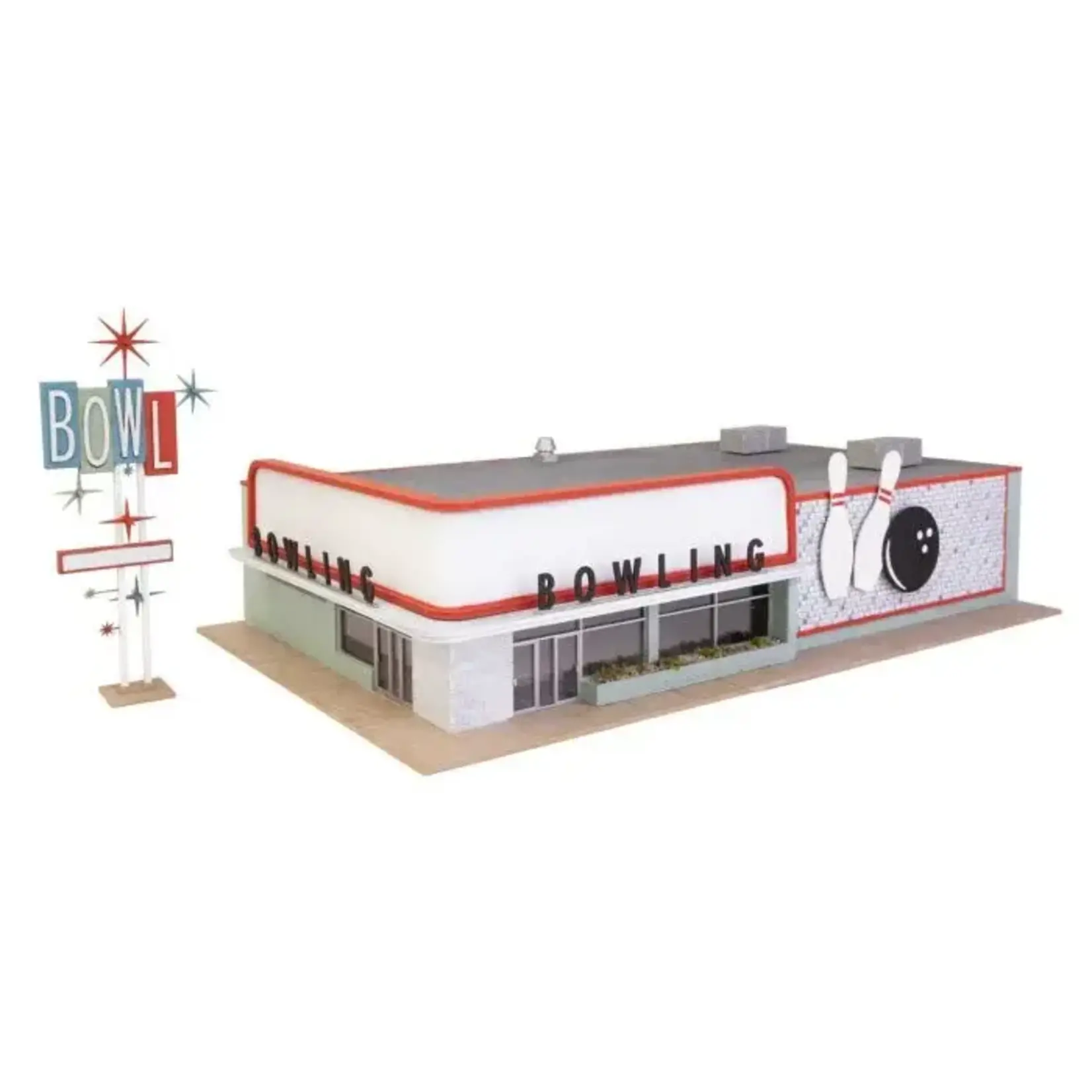 Walthers HO Vintage Bowling Alley