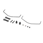 Team Losi Racing (TLR) Rear Sway Bar Set: Mini-T 2.0, Mini-B, BL