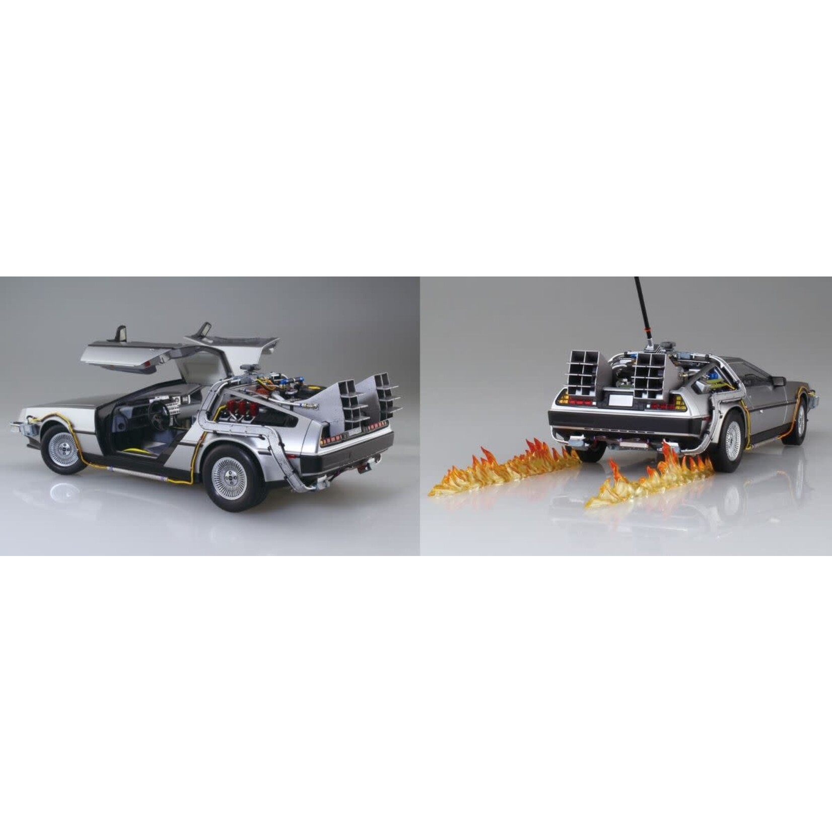 Aoshima 1/24 DeLorean Car Hook Type Back to the Future I