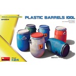 MiniArt 1/24 Plastic Barrels 100L (6)