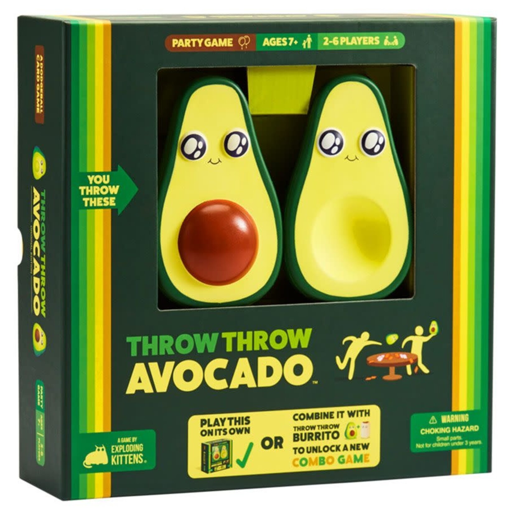 Exploding Kittens Throw Throw Avocado