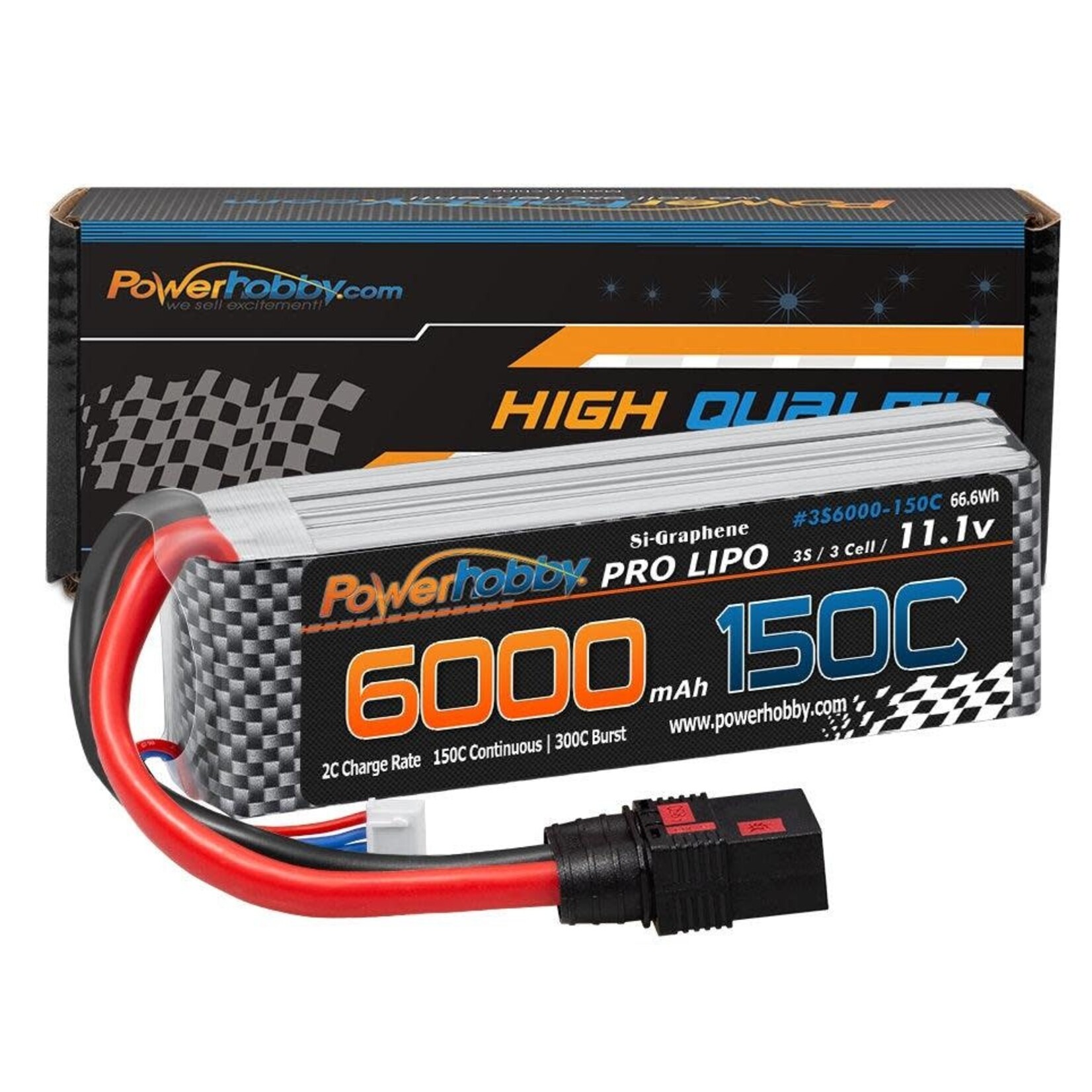 PowerHobby 3S 6000  150C QS8