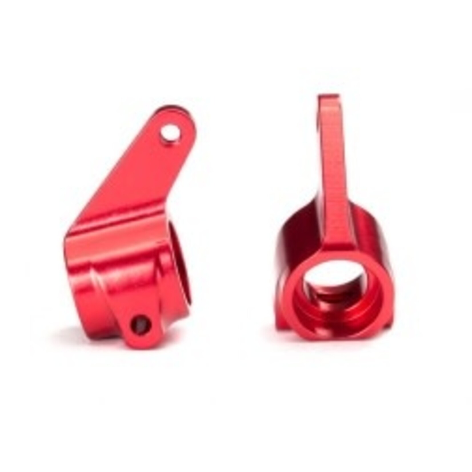 Traxxas Steering blocks, Rustler®/Stampede®/Bandit (2) - Red