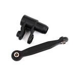 Traxxas Servo horn, steering/ linkage, steering (48mm, assembled with pivot balls)