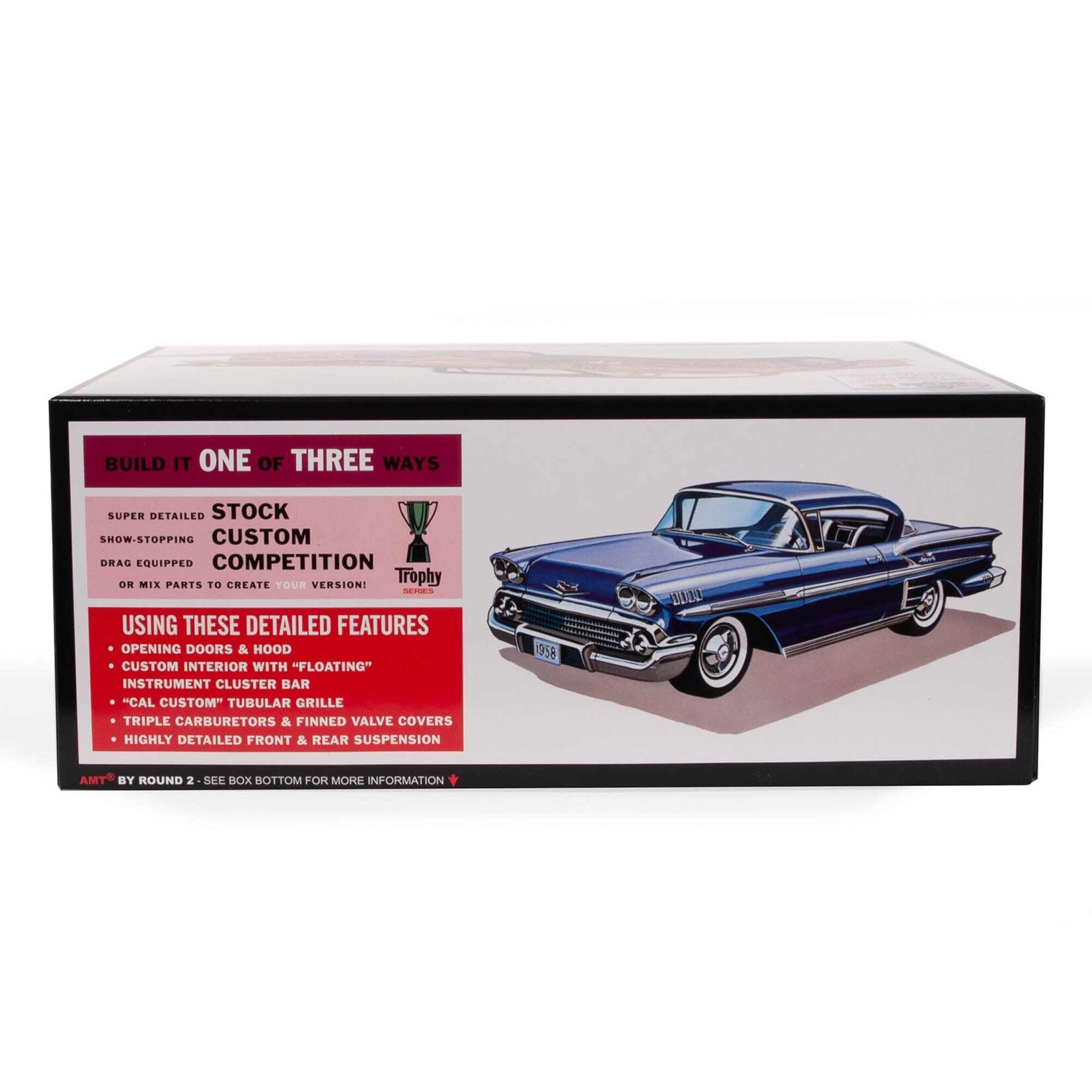 AMT 1/25 1958 Chevy Impala Hardtop "Ala Impala" Model Kit