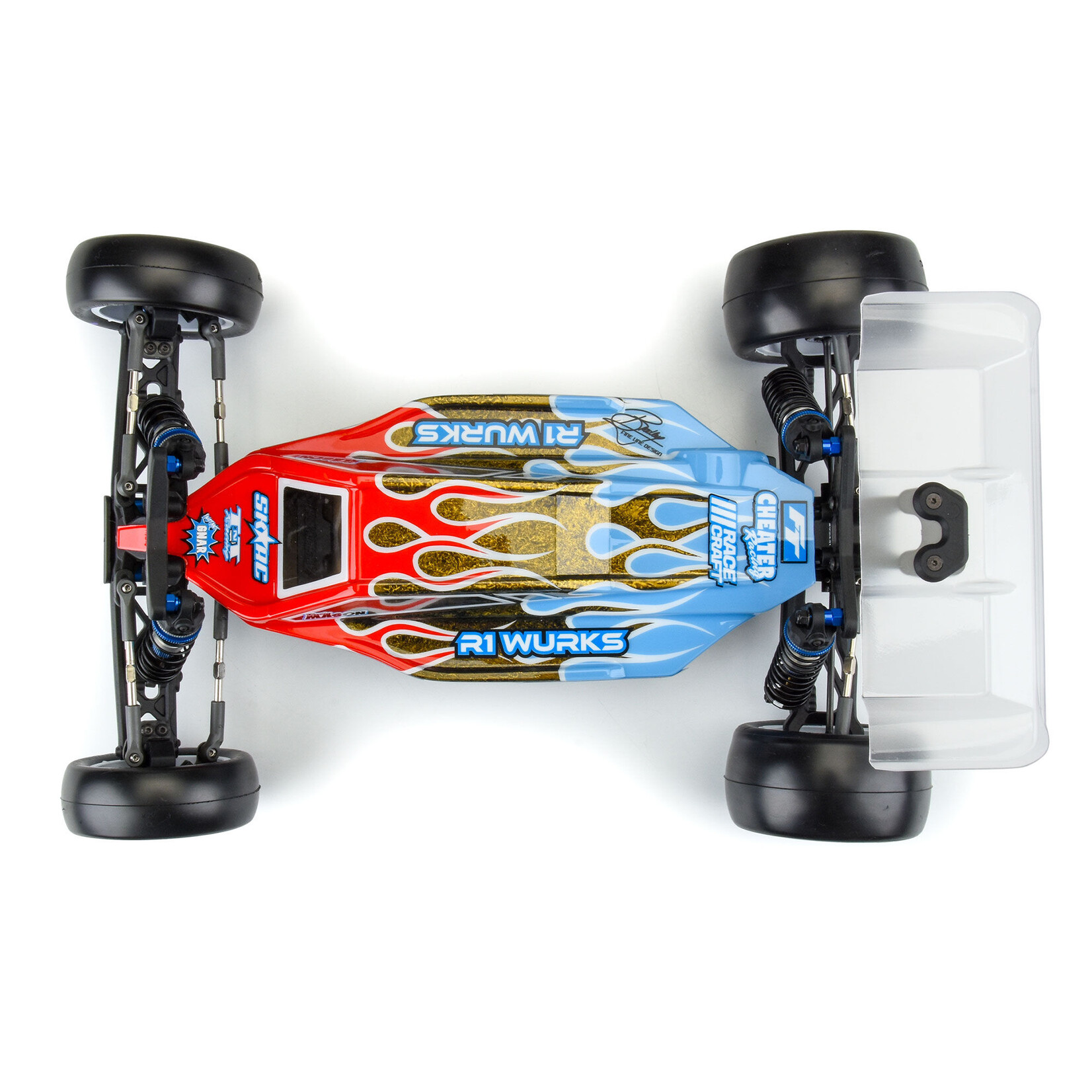 Pro-Line 1/10 Axis Light Weight Clear Body: AE B7