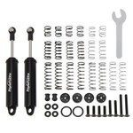PowerHobby 100mm Promatics Two Stage Internal Spring Shocks, Black, 2 Shocks