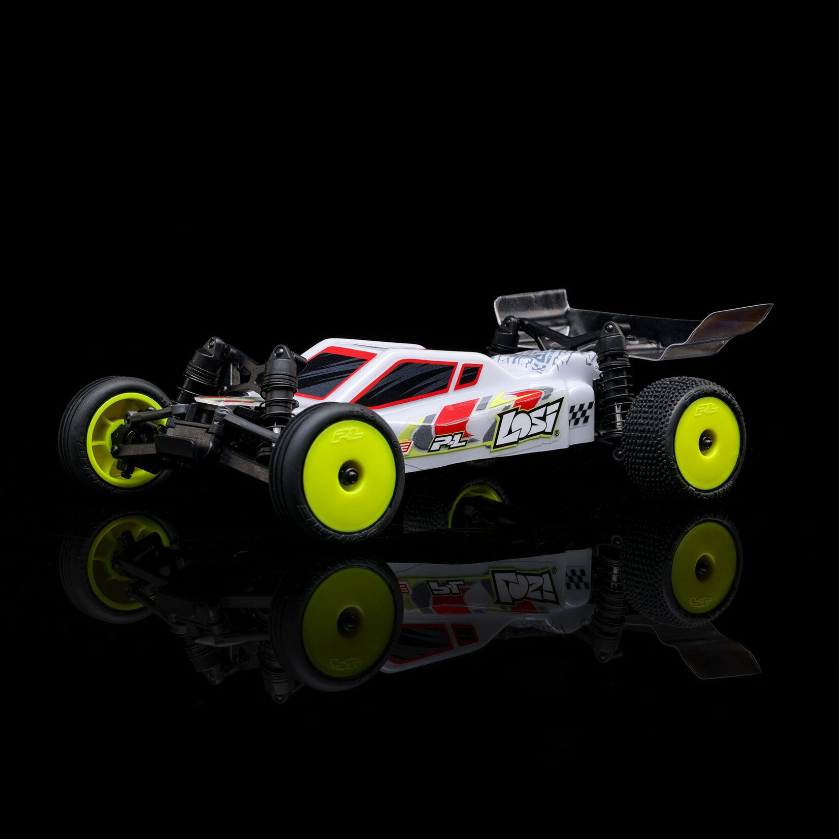 Losi 1/24 Micro-B 2WD Buggy RTR, White