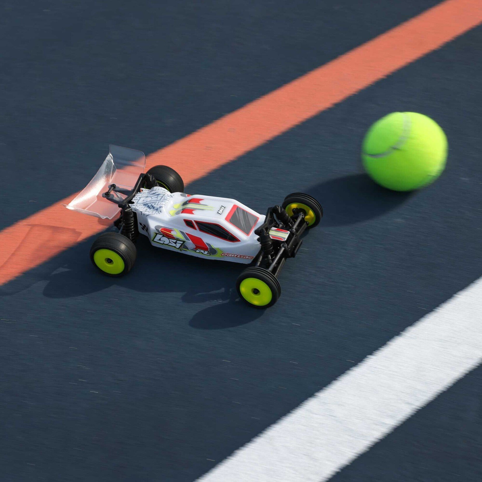 Losi 1/24 Micro-B 2WD Buggy RTR, White