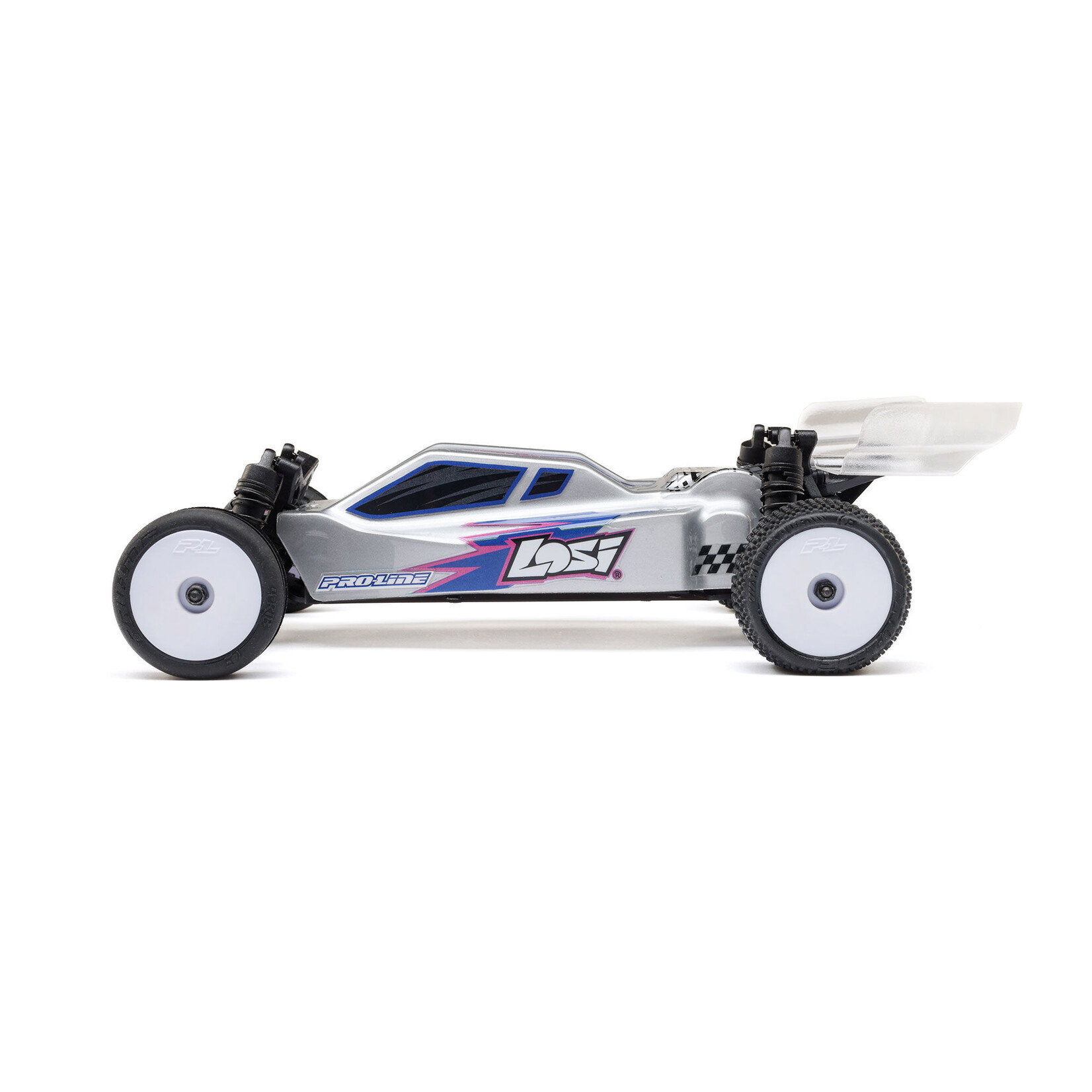 Losi 1/24 Micro-B 2WD Buggy RTR, Silver