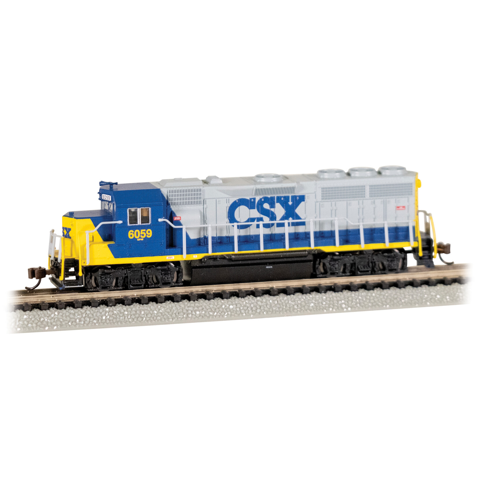 Bachmann N Scale EMD GP40, SoundTraxx Econam Sound & DCC, CSX #6059