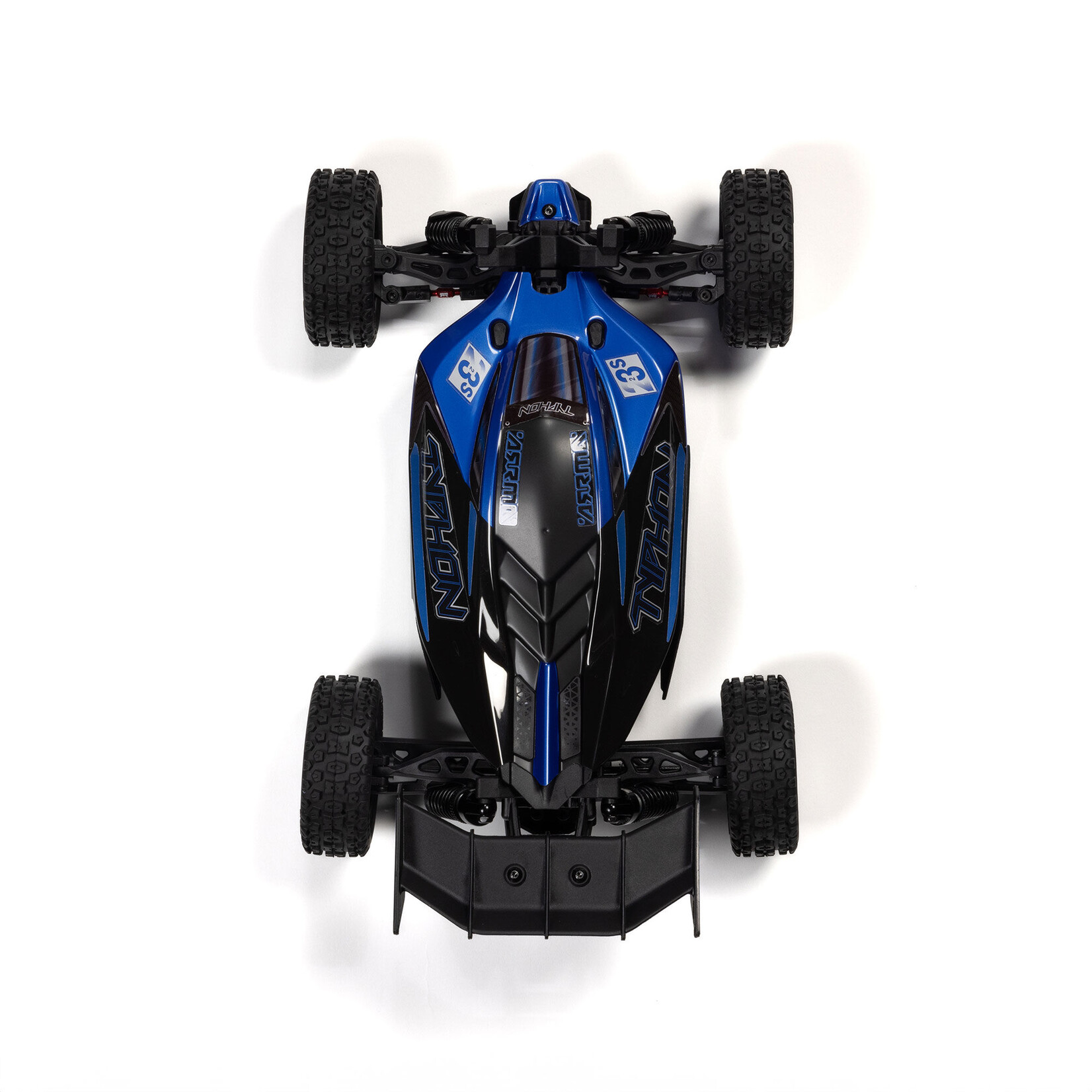 Arrma TYPHON GROM 223S BLX Brushless 4X4 Small Scale Buggy RTR with DSC (Battery & Charger included), Blue