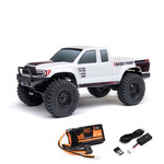 Axial 1/24 SCX24 Base Camp 4WD Rock Crawler Brushed RTR with Battery & Charger, White