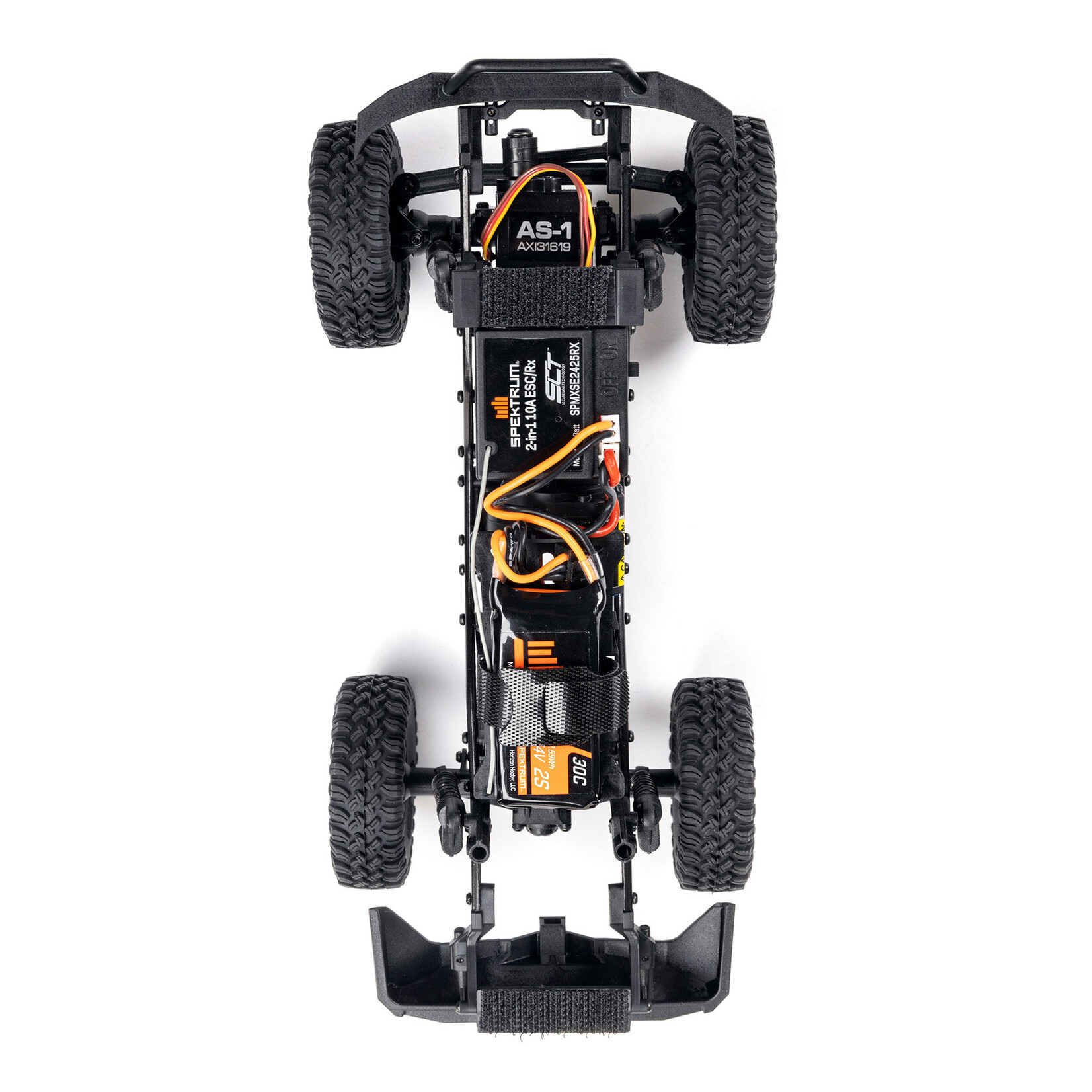 Axial 1/24 SCX24 Base Camp 4WD Rock Crawler Brushed RTR with Battery & Charger, Pink