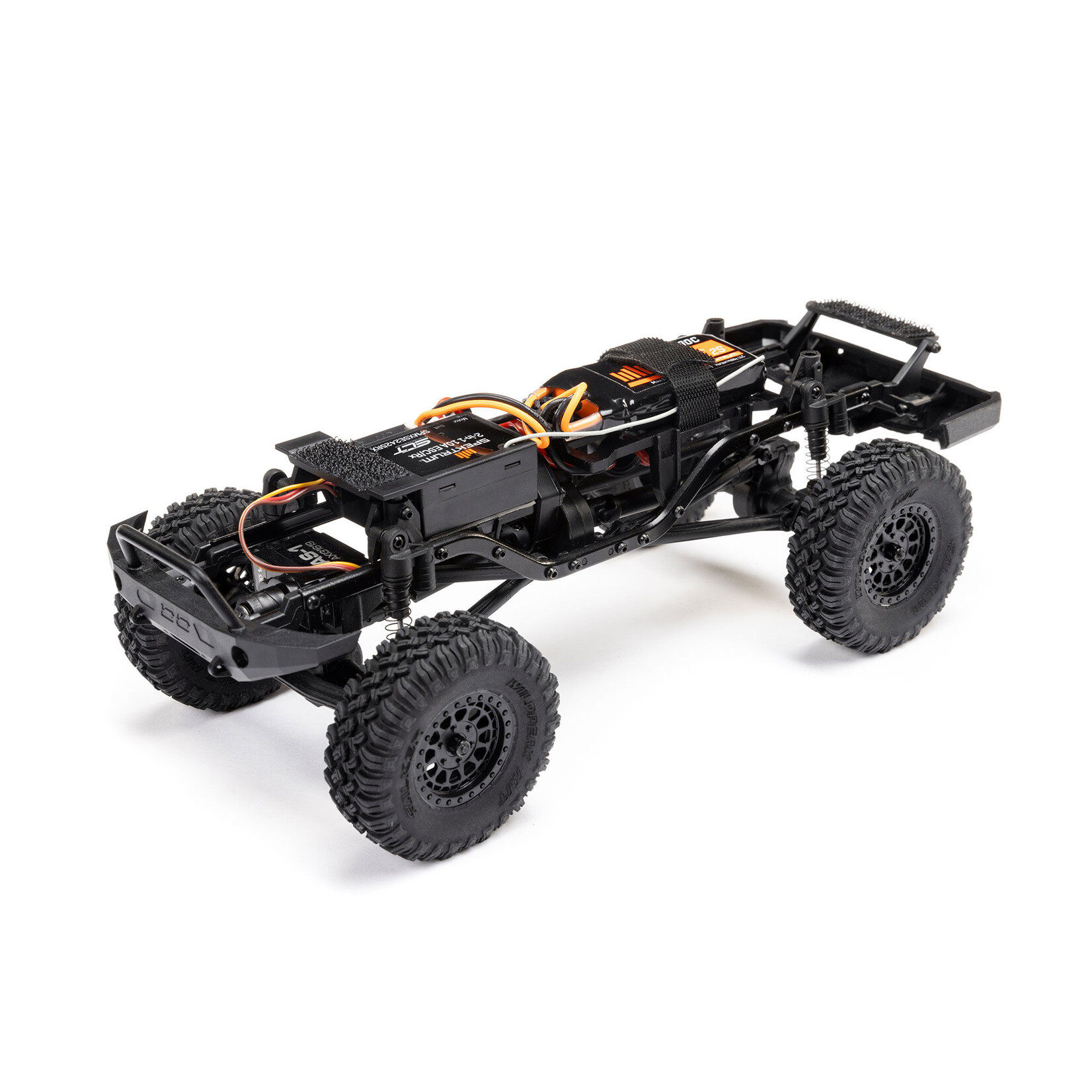 Axial 1/24 SCX24 Base Camp 4WD Rock Crawler Brushed RTR with Battery & Charger, Pink