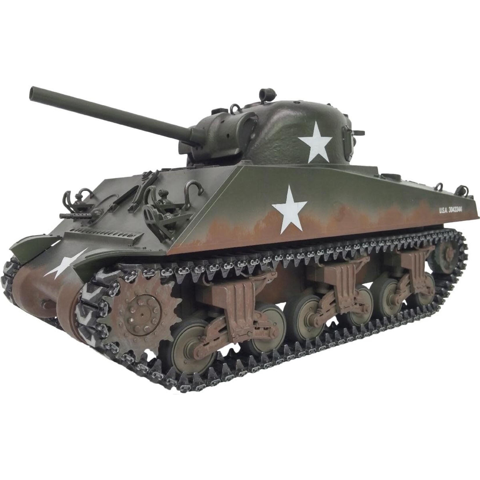 Sherman M4A3 75mm (Metal Edition) Airsoft 2.4GHz RTR RC Tank 1/16th Scale