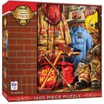 Master Pieces Hometown Heroes: Fire & Rescue Uniforms/Equipment Puzzle (1000pc)