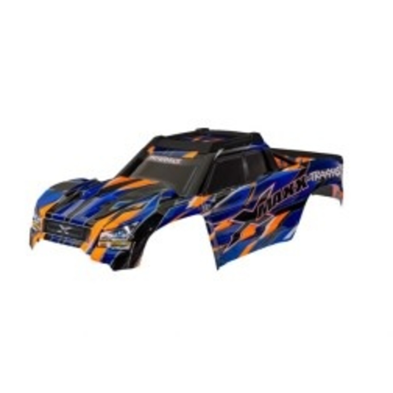 Traxxas Body, X-Maxx®, orange (painted, decals applied)