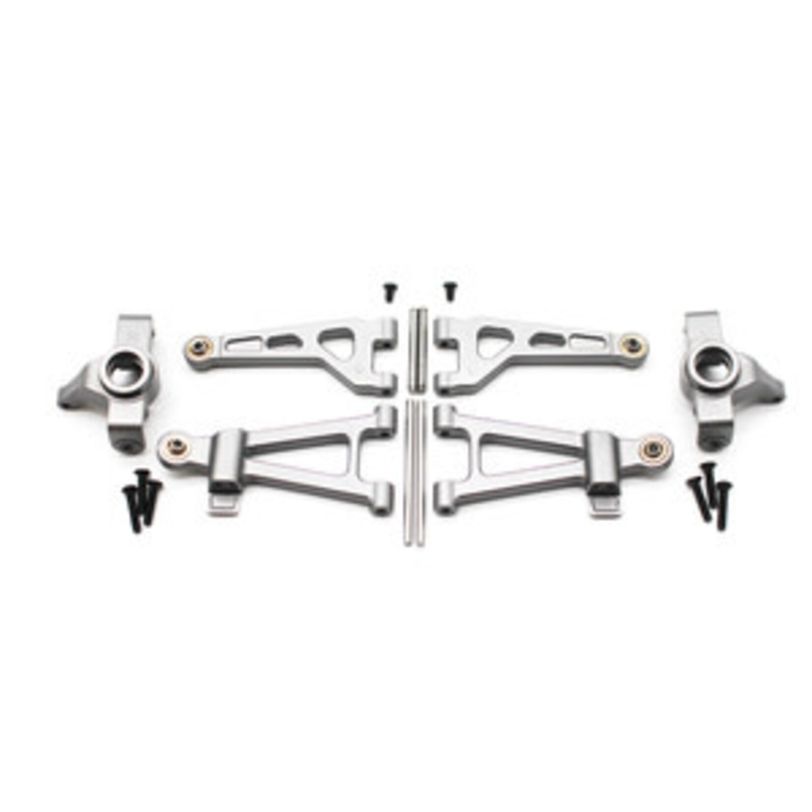 Racers Edge Slyder Aluminum Front Arm & Knuckle Set