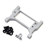 Samix Traxxas TRX-4 Aluminum Adjustable Front Cross Brace/Servo Mount (Silver)