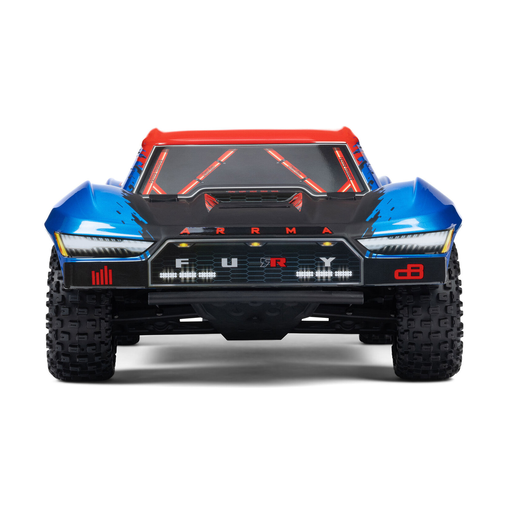 Arrma 1/10 FURY 223S BLX Brushless 2WD Short Course Truck RTR with DSC, Blue