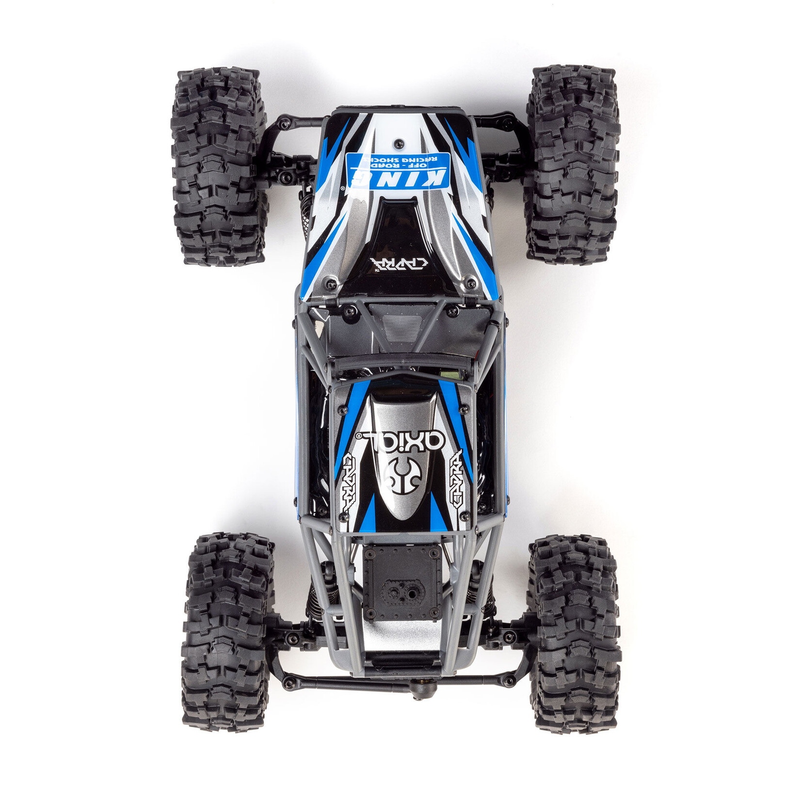 Axial 1/18 UTB18 Capra 4WS 4WD Trail Buggy RTR with Battery & Charger, Blue