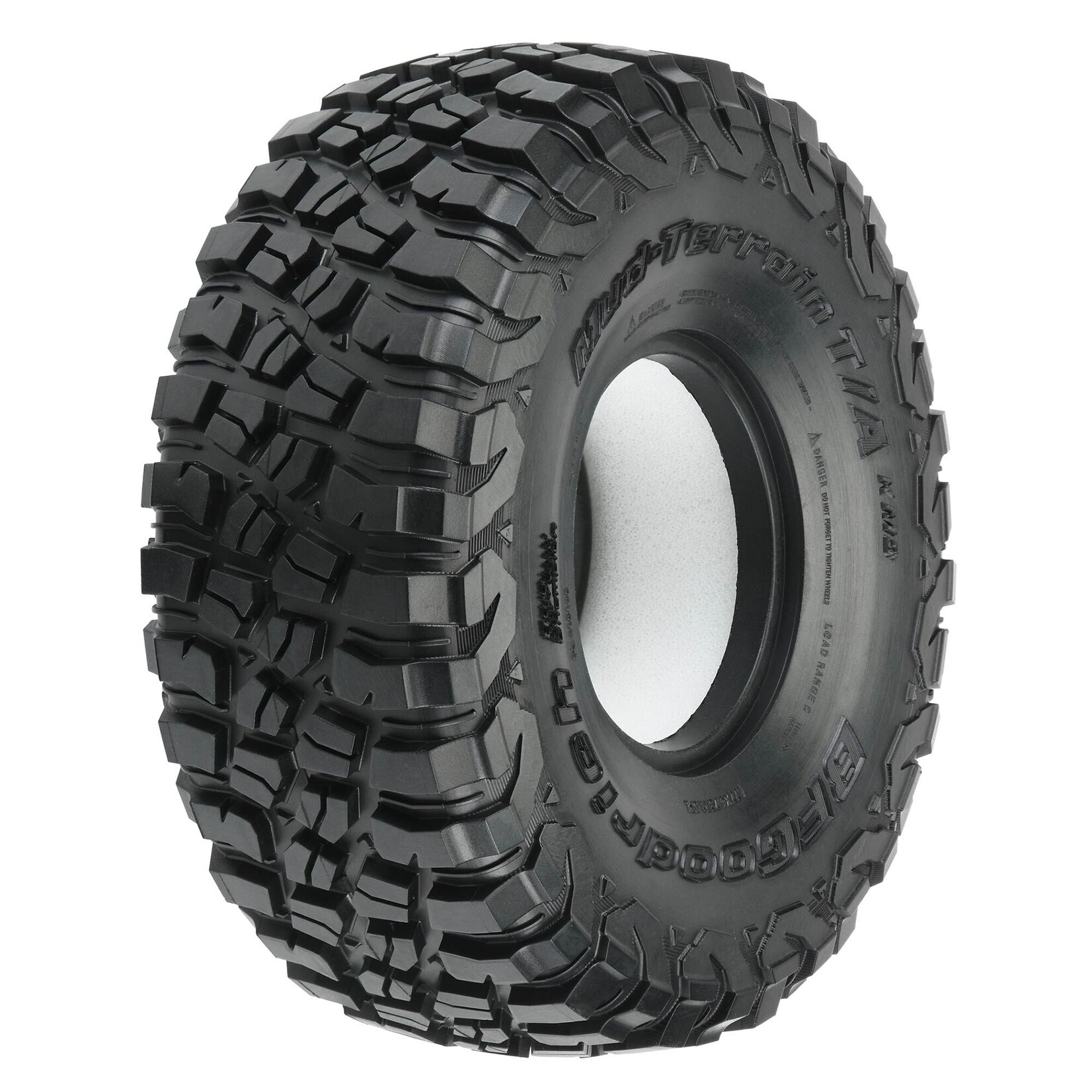 Pro-Line 1/10 BFG T/A KM3 Predator Front/Rear 1.9" Rock Crawling Tires (2)