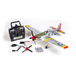 Rage R/C P-51D Mustang 500mm Brushless RTF Warbird with PASS