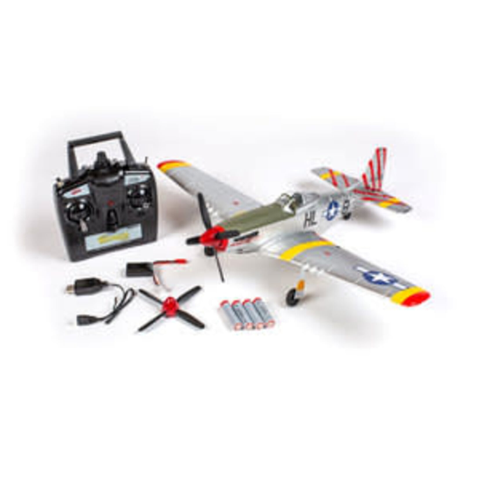 Rage R/C P-51D Mustang 500mm Brushless RTF Warbird with PASS