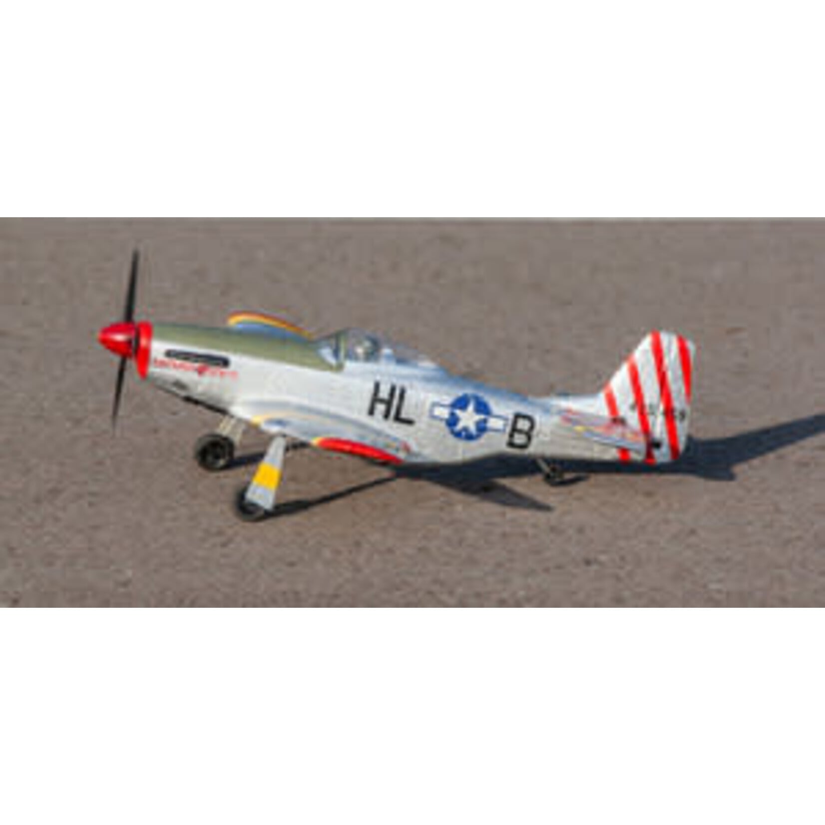 Rage R/C P-51D Mustang 500mm Brushless RTF Warbird with PASS